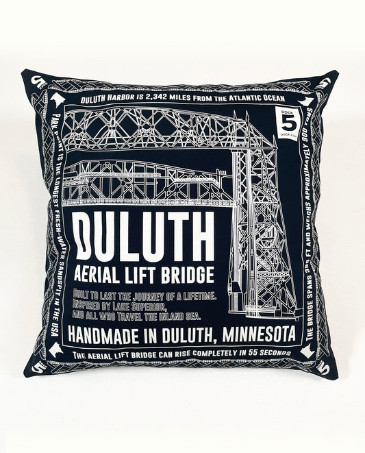 Bandana Pillow Covers: Aerial Lift Bridge