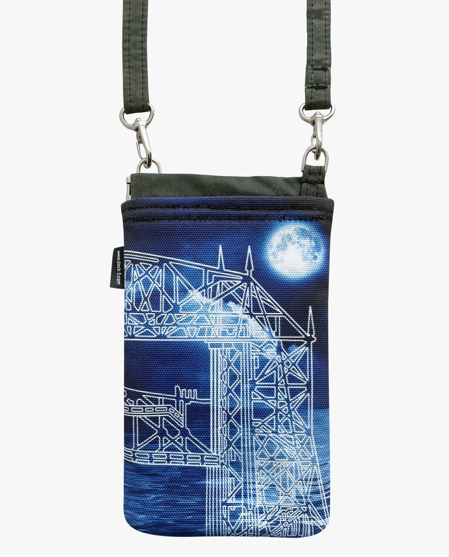 Lift Bridge cell phone bag front view by Dock 5 Duluth
