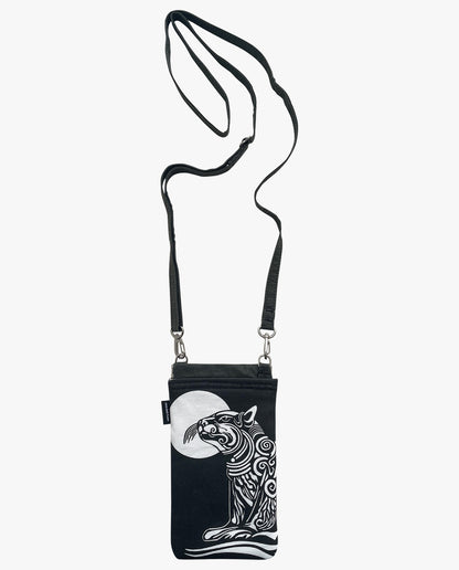 Wild Cat cell phone bag with adjustable strap by Dock 5 Duluth